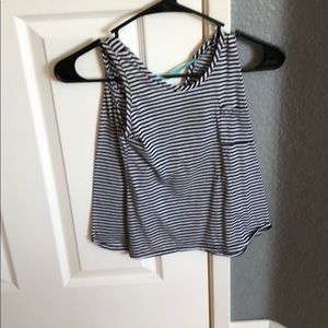 Black and white strip